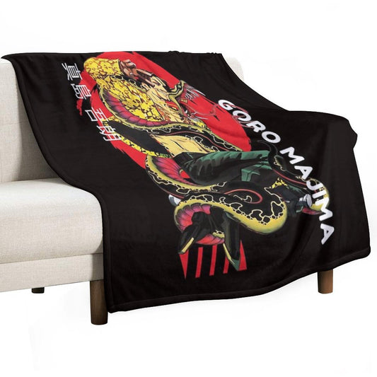 147 Goro Majima Yakuza Throw Blanket