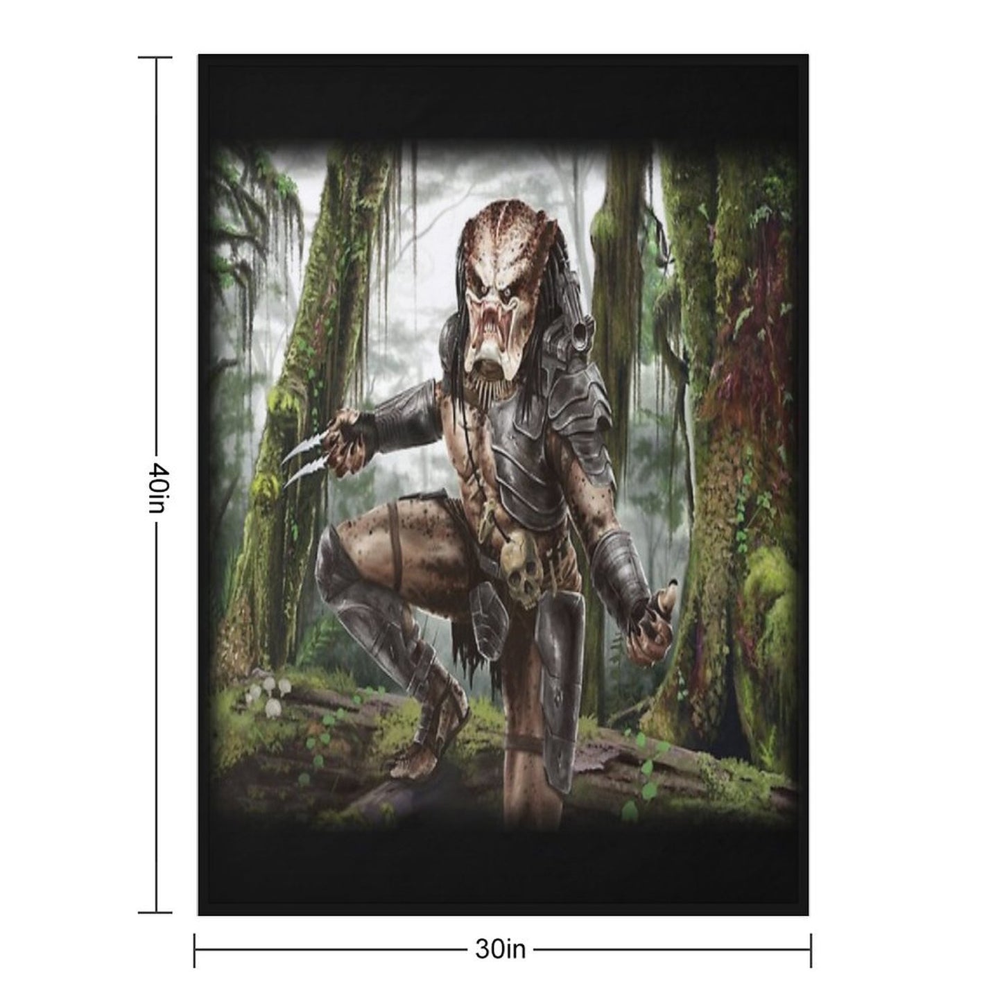 Predator Throw Blanket
