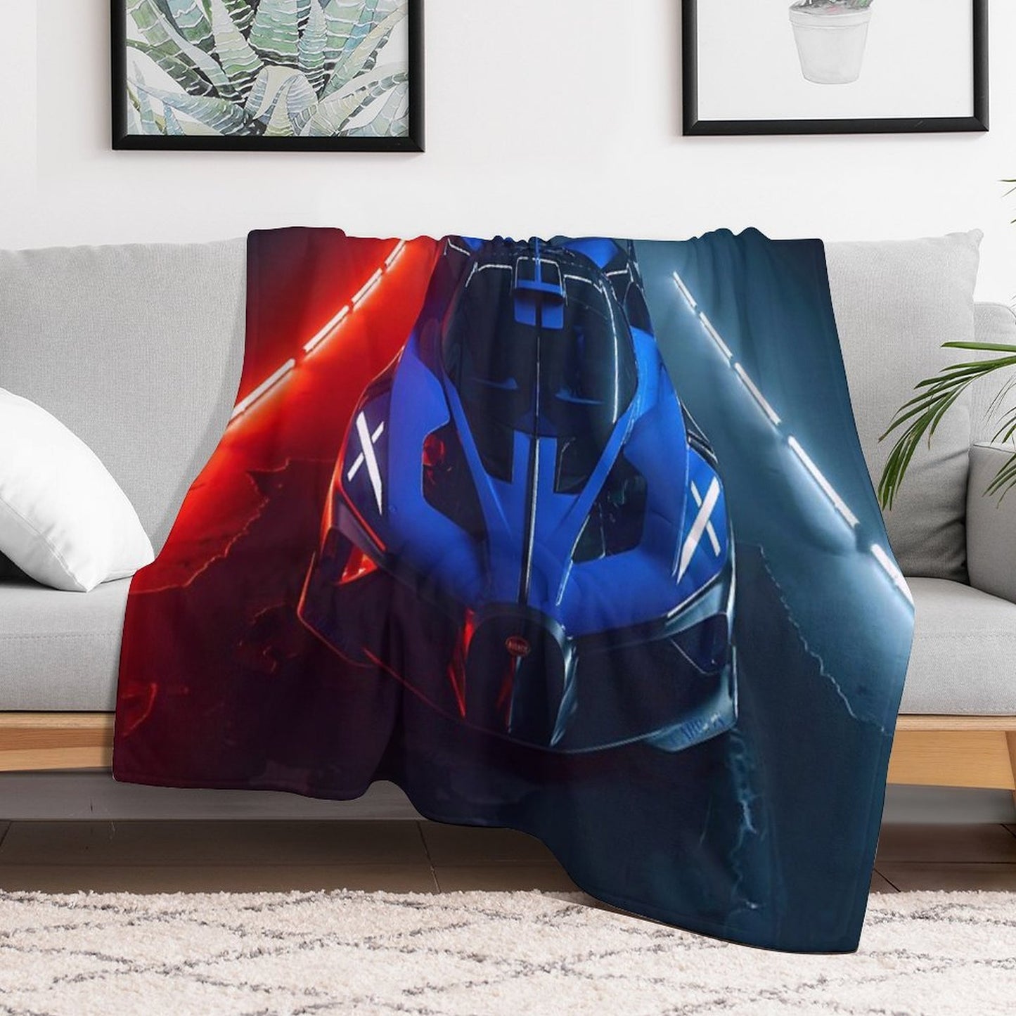 Cool Car Throw Blanket