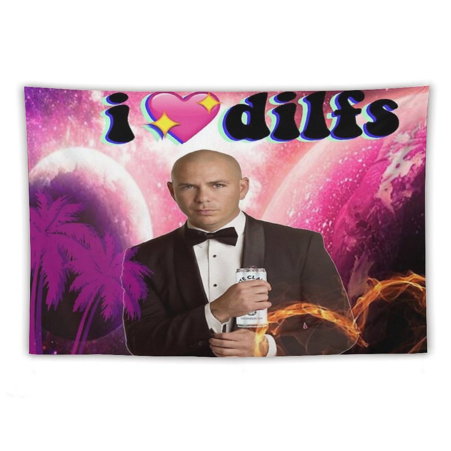 I Love Dilfs Tapestry