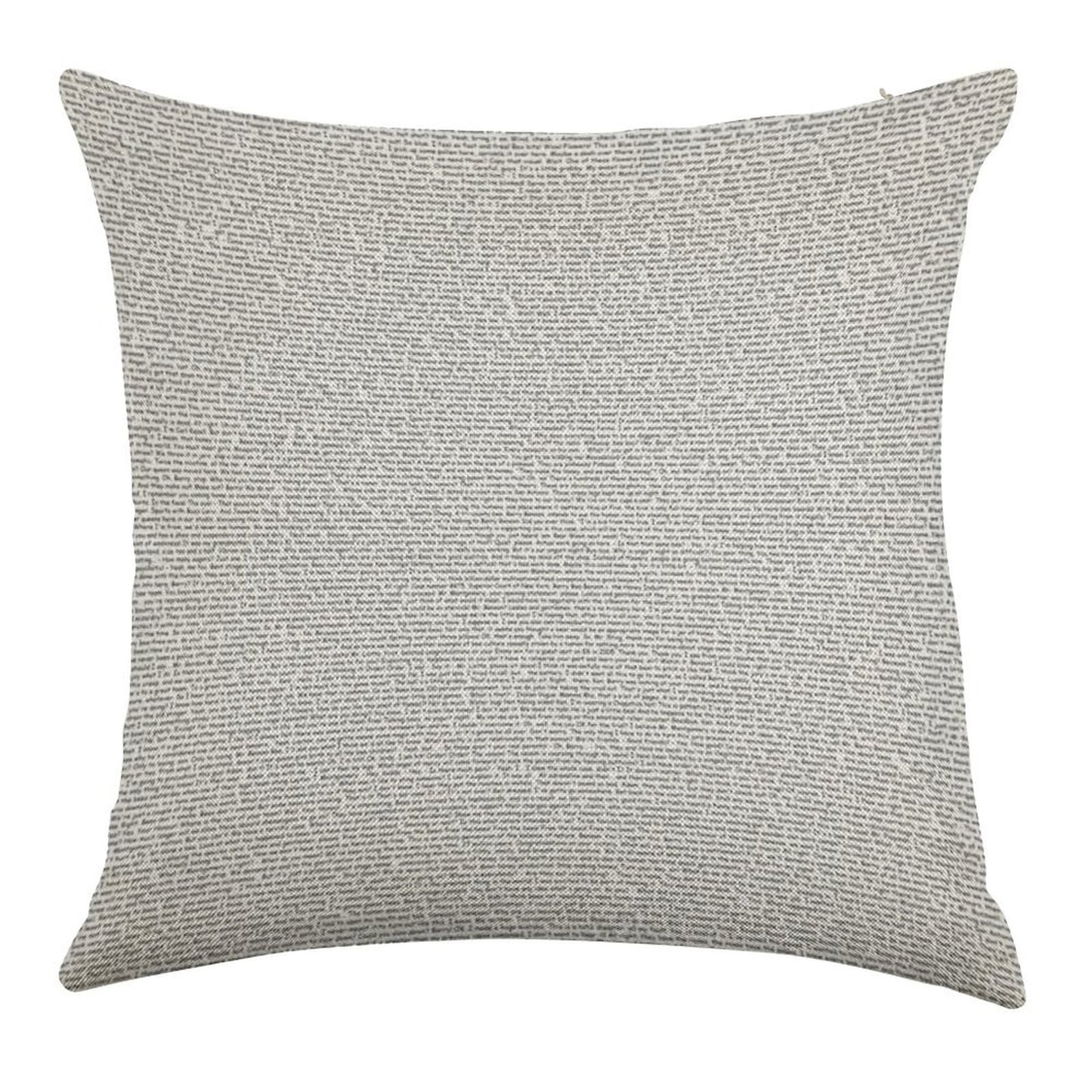 The Entire Bee Movie Script Linen Throw Pillow Cover