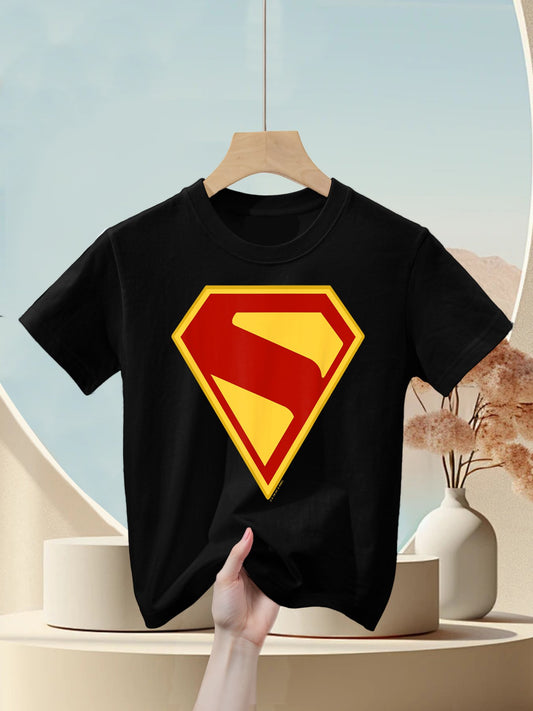 SUPERMAN (2025 Movie) S-Shield Kids T-Shirt