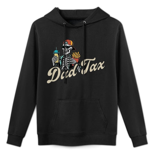 Dad Tax Making Sure Its Not Poison Skeleton (2 SIDES) All-Day Comfort Hoodie