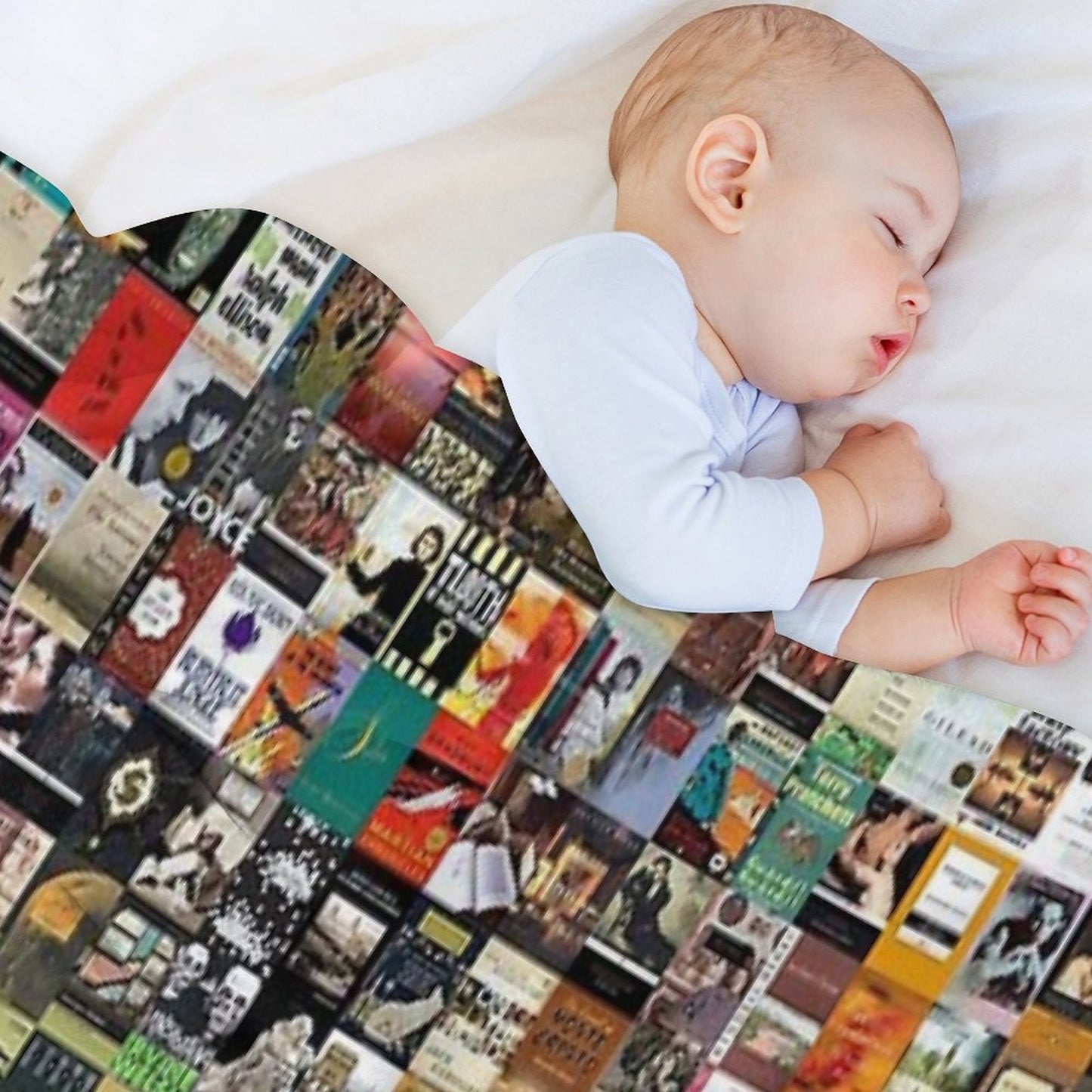 Classic Books Throw Blanket
