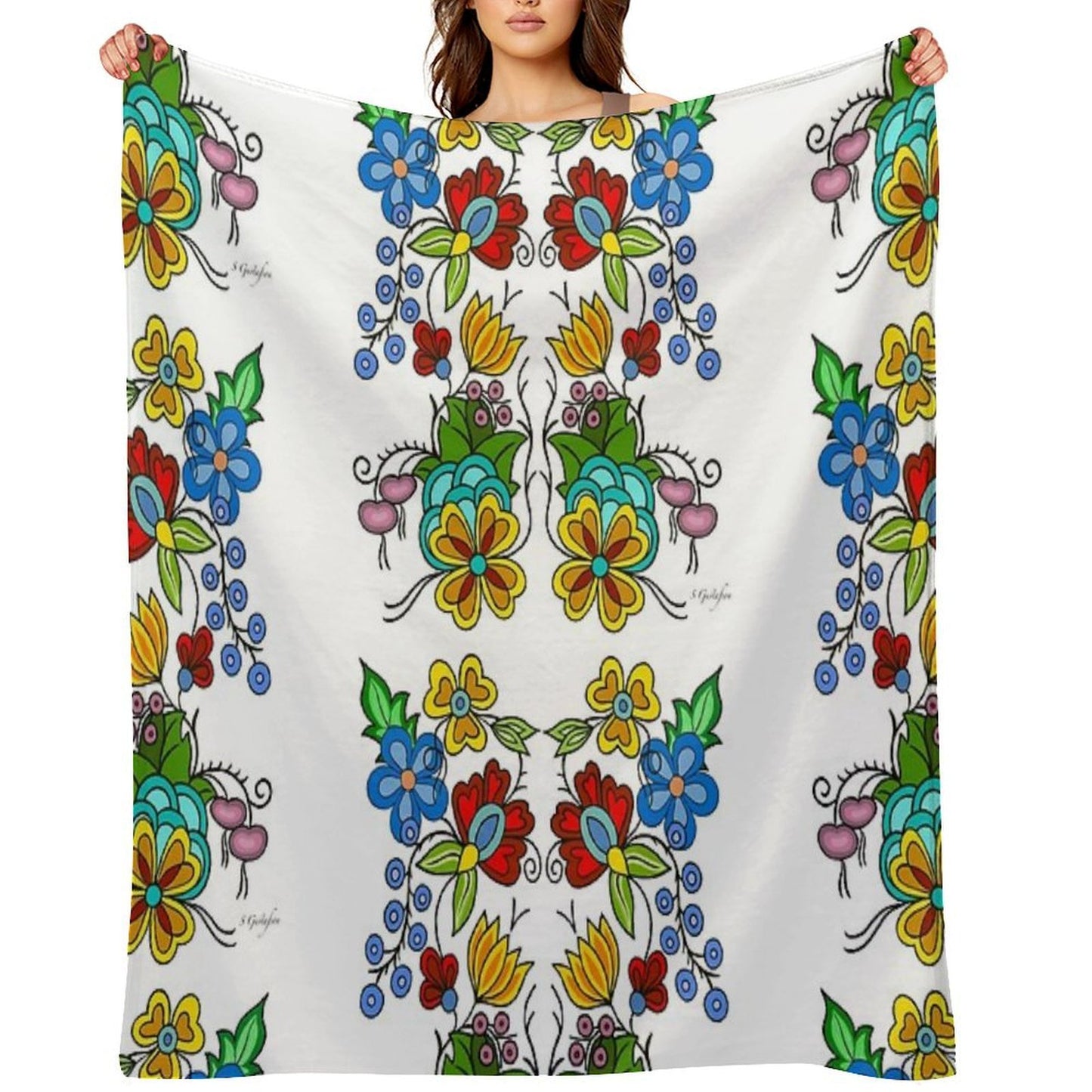 Woodland2 Throw Blanket