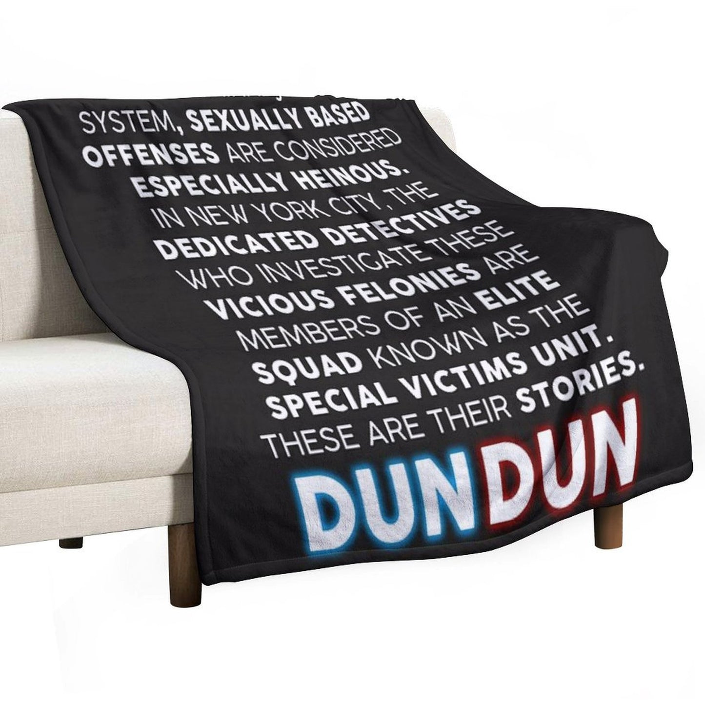 SVU Opening Speech Throw Blanket