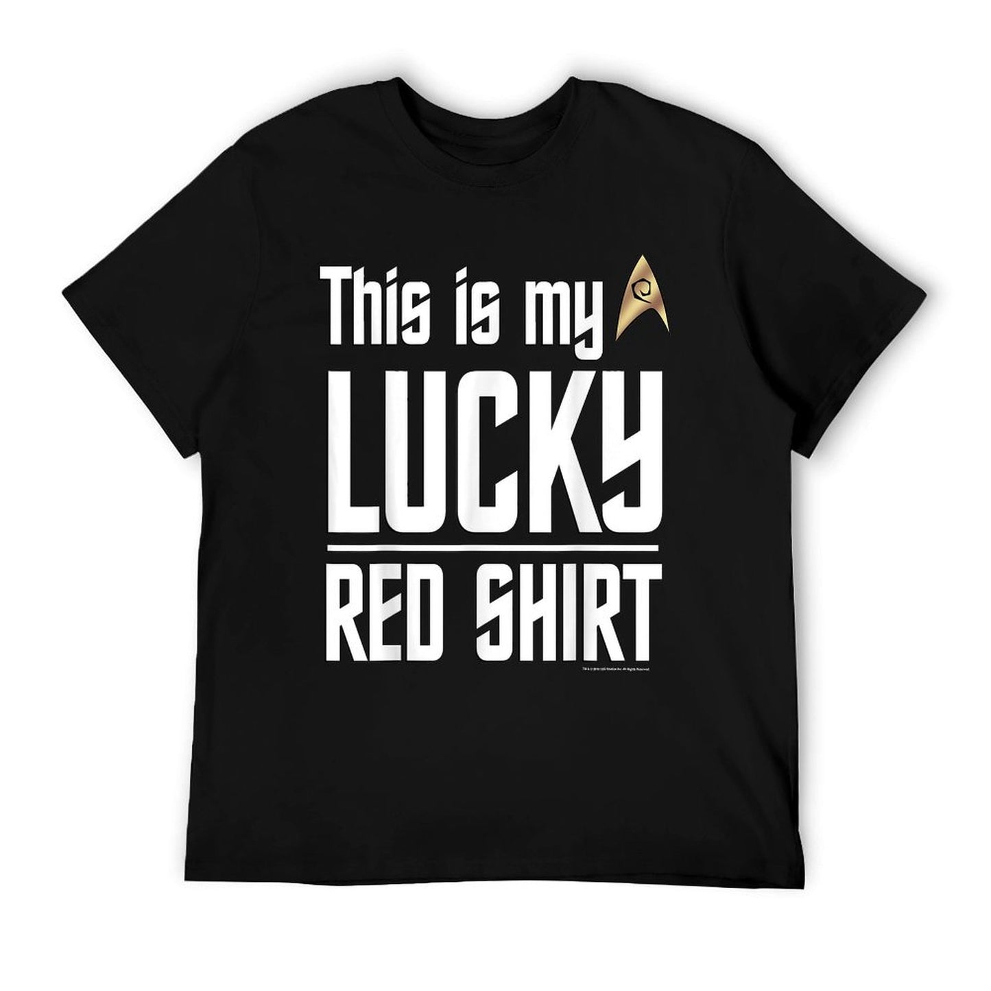 Star Trek The Original Series This Is My Lucky Red Shirt T-Shirt