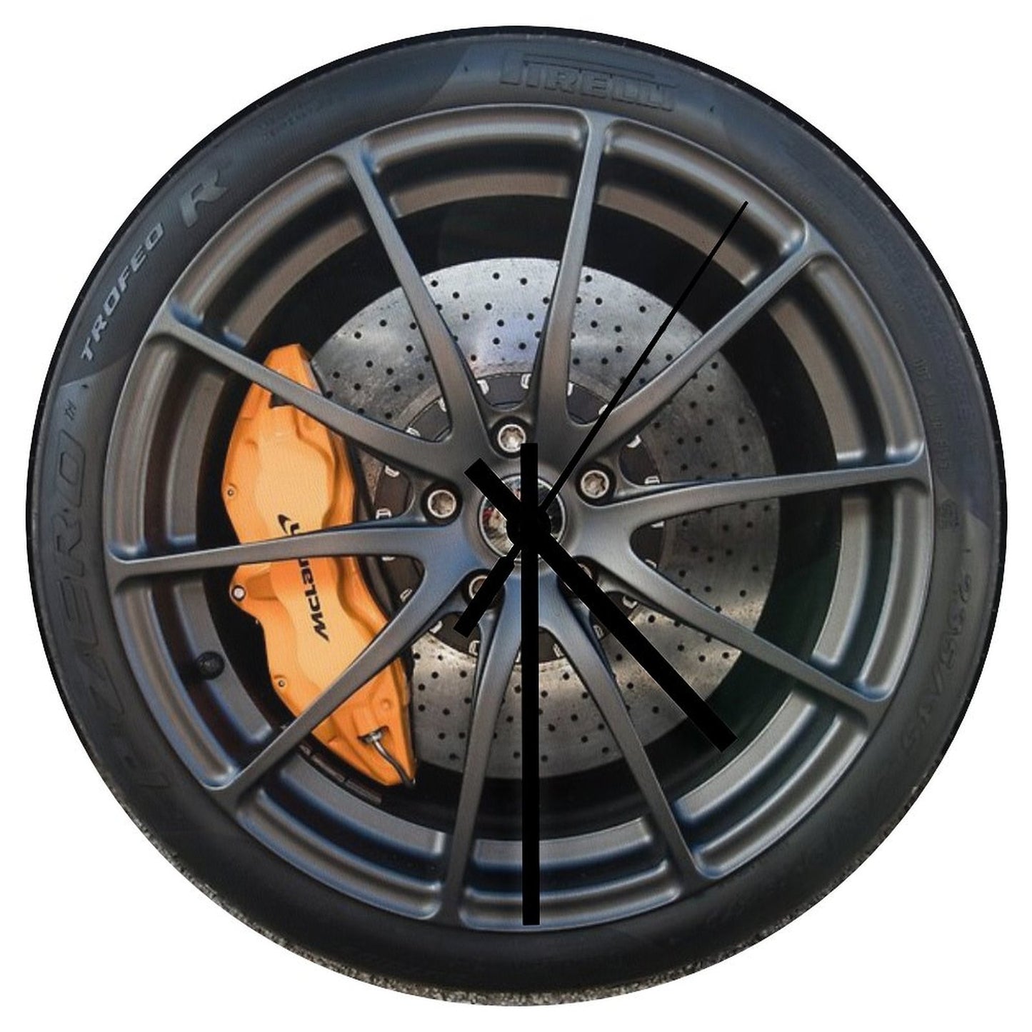 Mclaren 675LT Ultra Lightweight Wheel Wall Clock