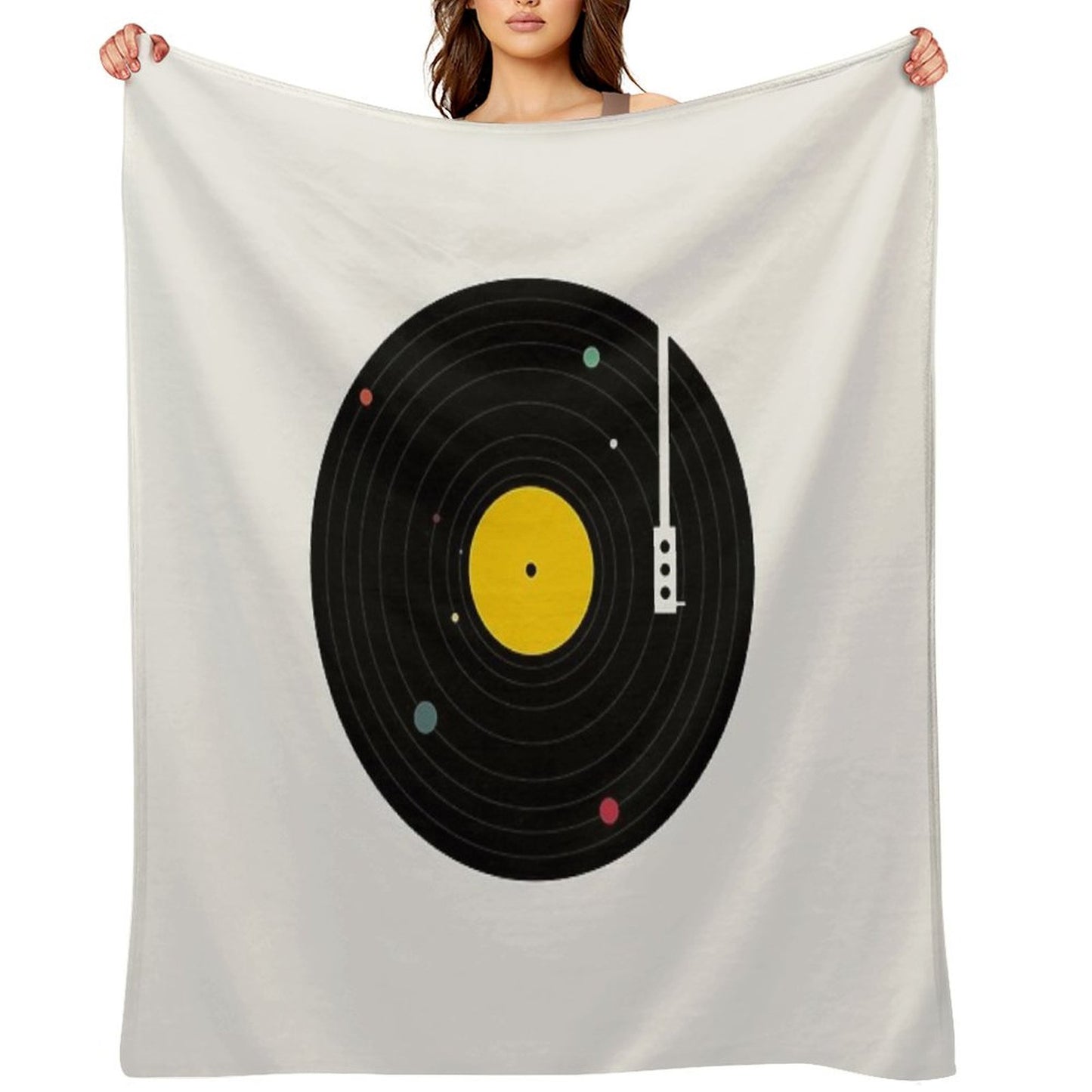 Music Everywhere Throw Blanket