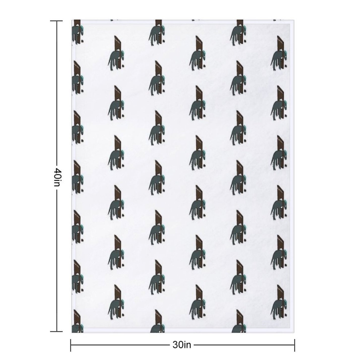 No More Responsibilities Throw Blanket