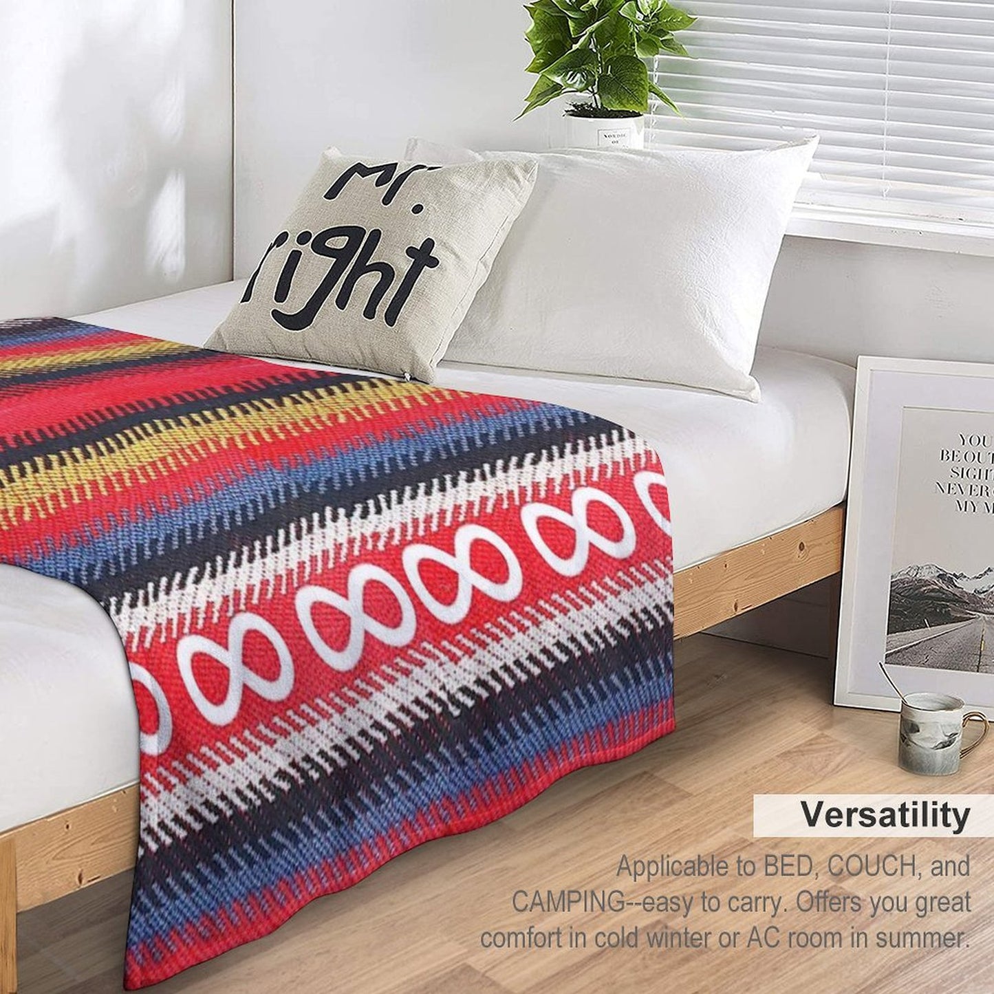 Infinity Sash Throw Blanket
