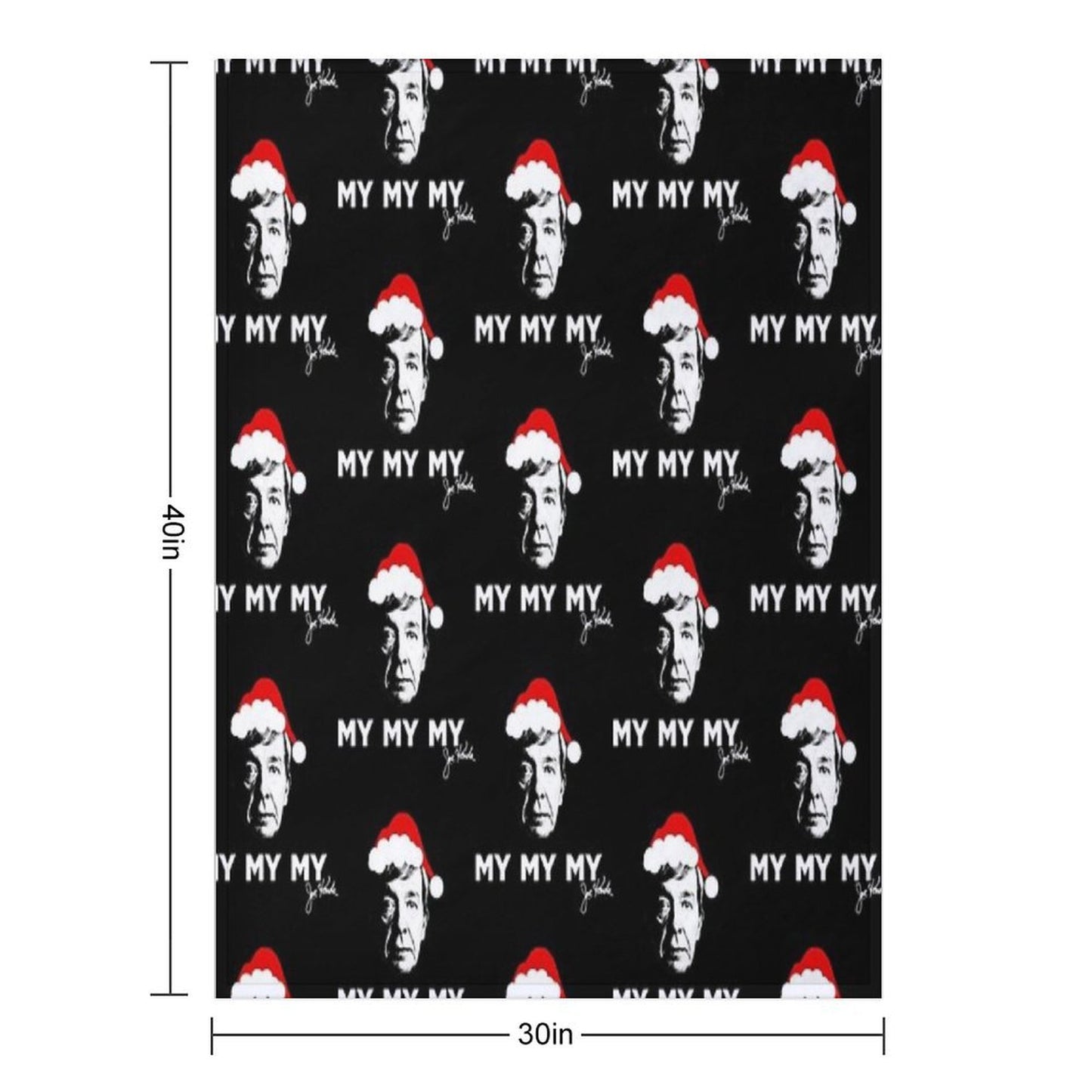My My My Joe Kenda Throw Blanket
