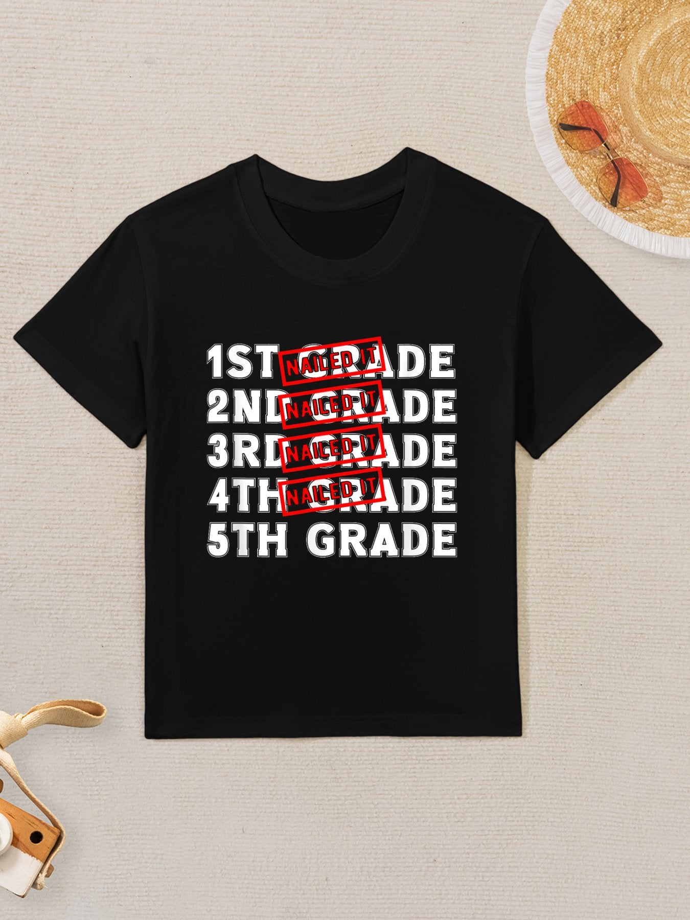 Goodbye 4th Grade Graduation Last Day School Hello 5th Grade Kids T-Shirt