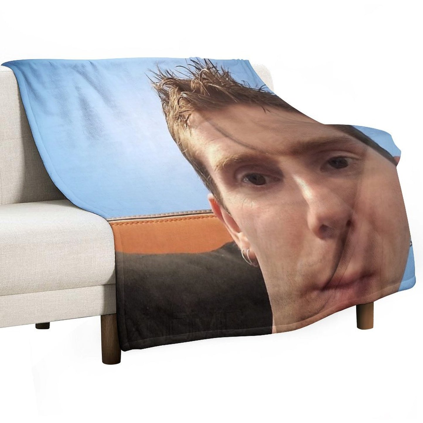 Linus Etch Tips Throw Blanket