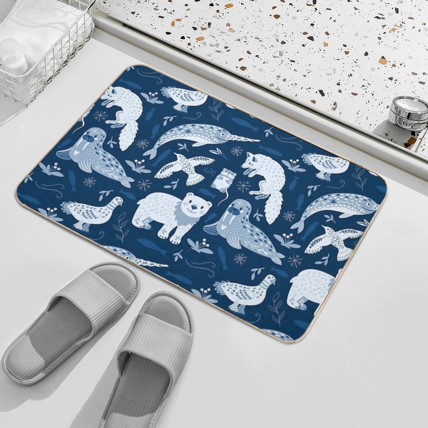 Arctic Nature Bath Mat