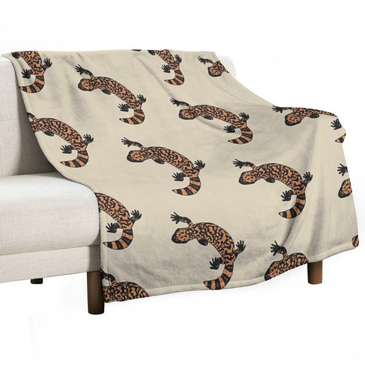 Gila Monster Throw Blanket