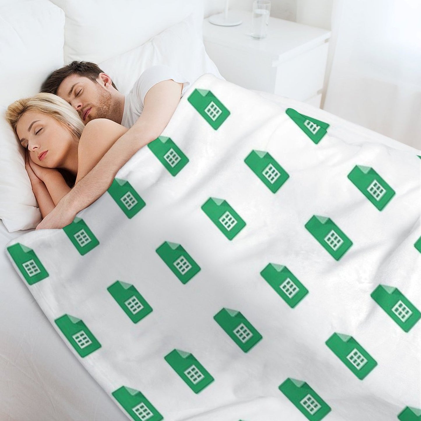 Google Sheets Throw Blanket
