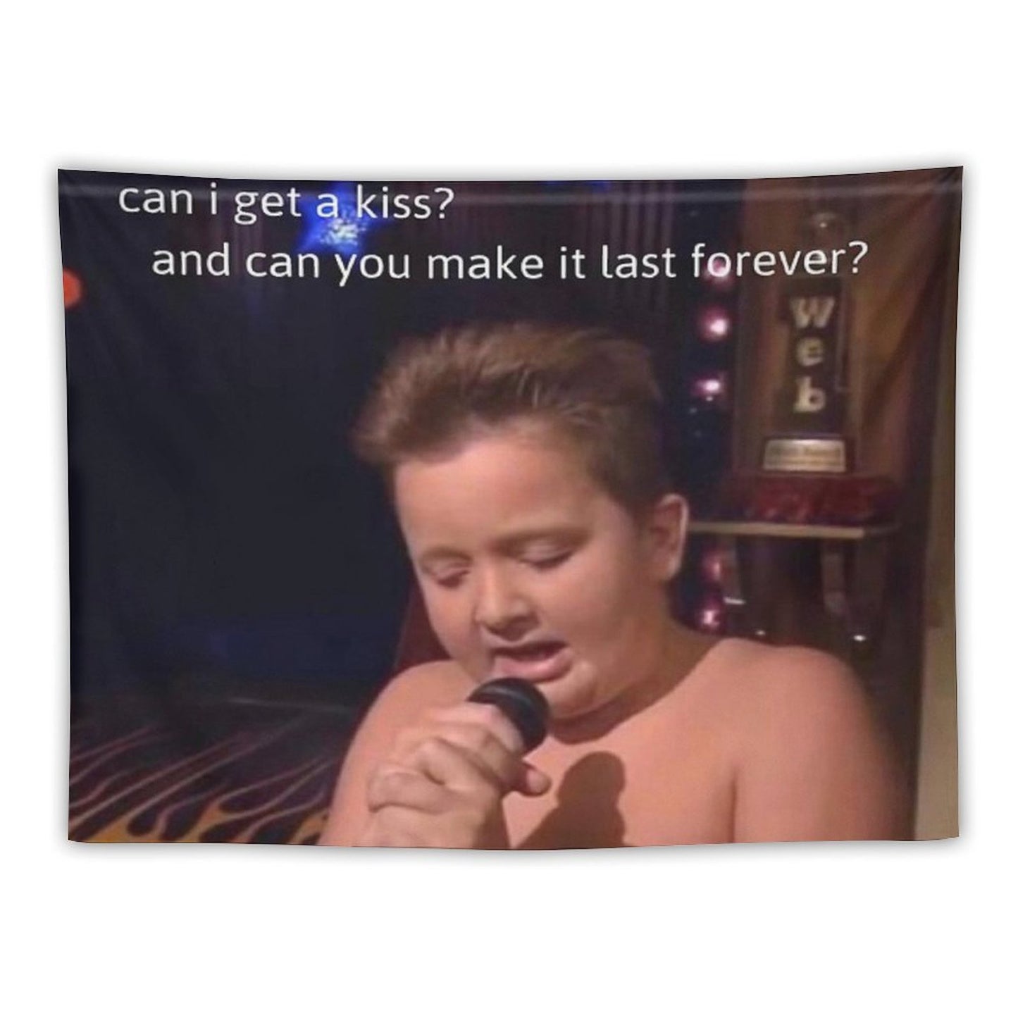 Gibby Singing - ICarly Tapestry
