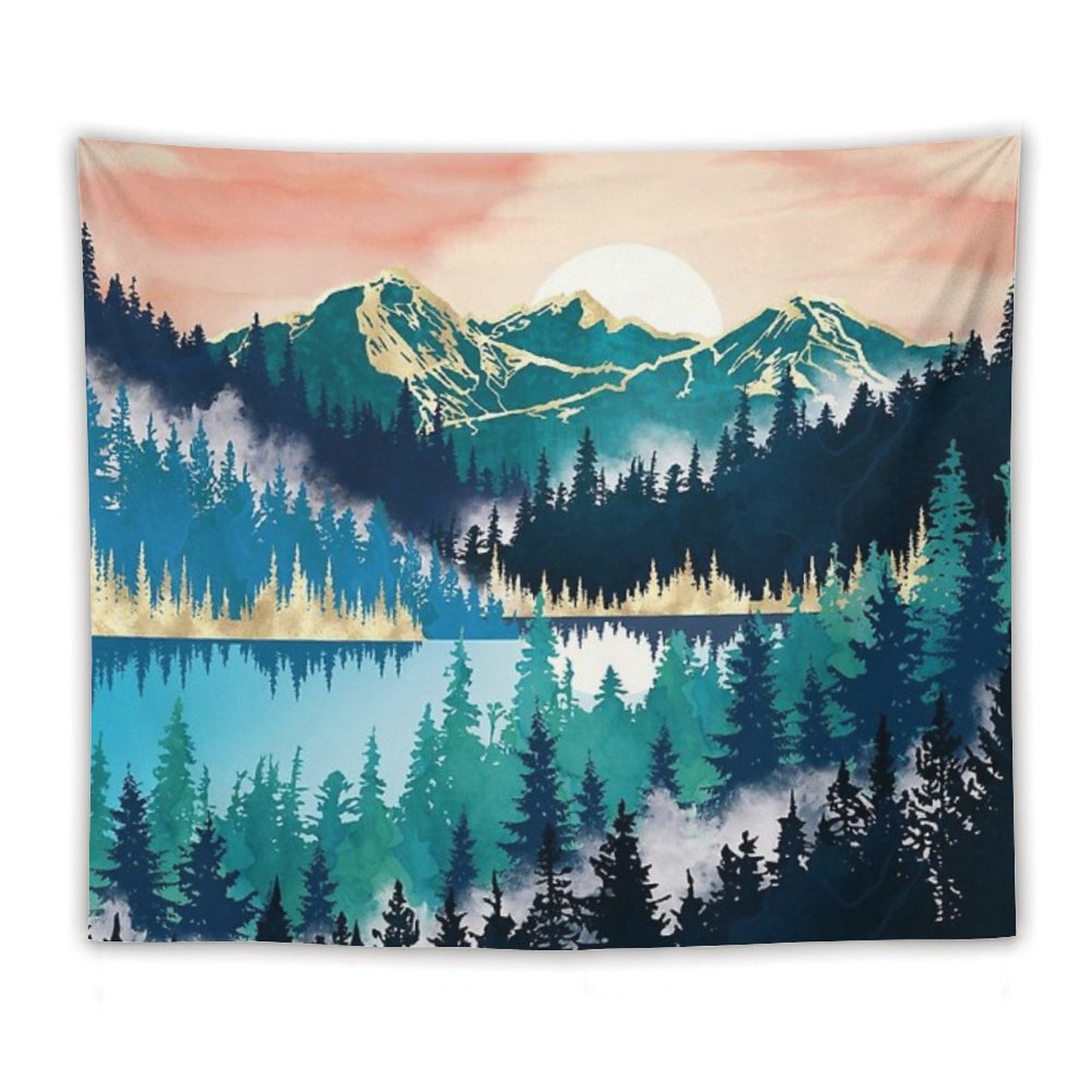 Lake Mist Tapestry