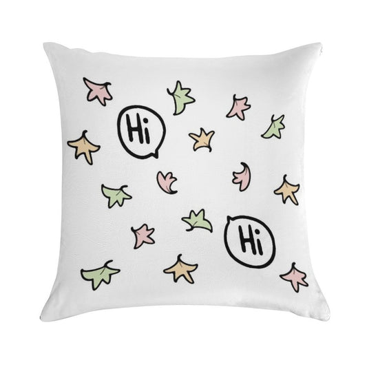 Heartstopper - Charlie And Nick - Hi Soft Ultra-Soft Texture Throw Pillow