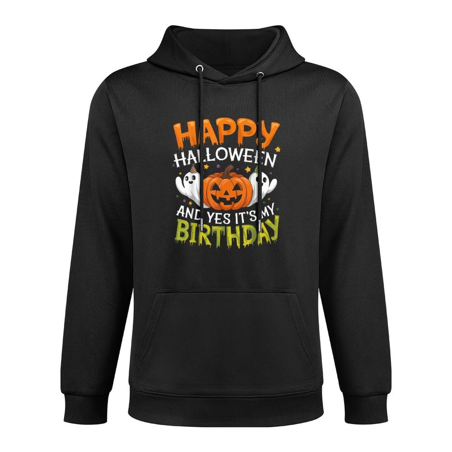 Happy Halloween Birthday Kids Yes Its My Birthday Halloween Breathable Fabric Hoodie