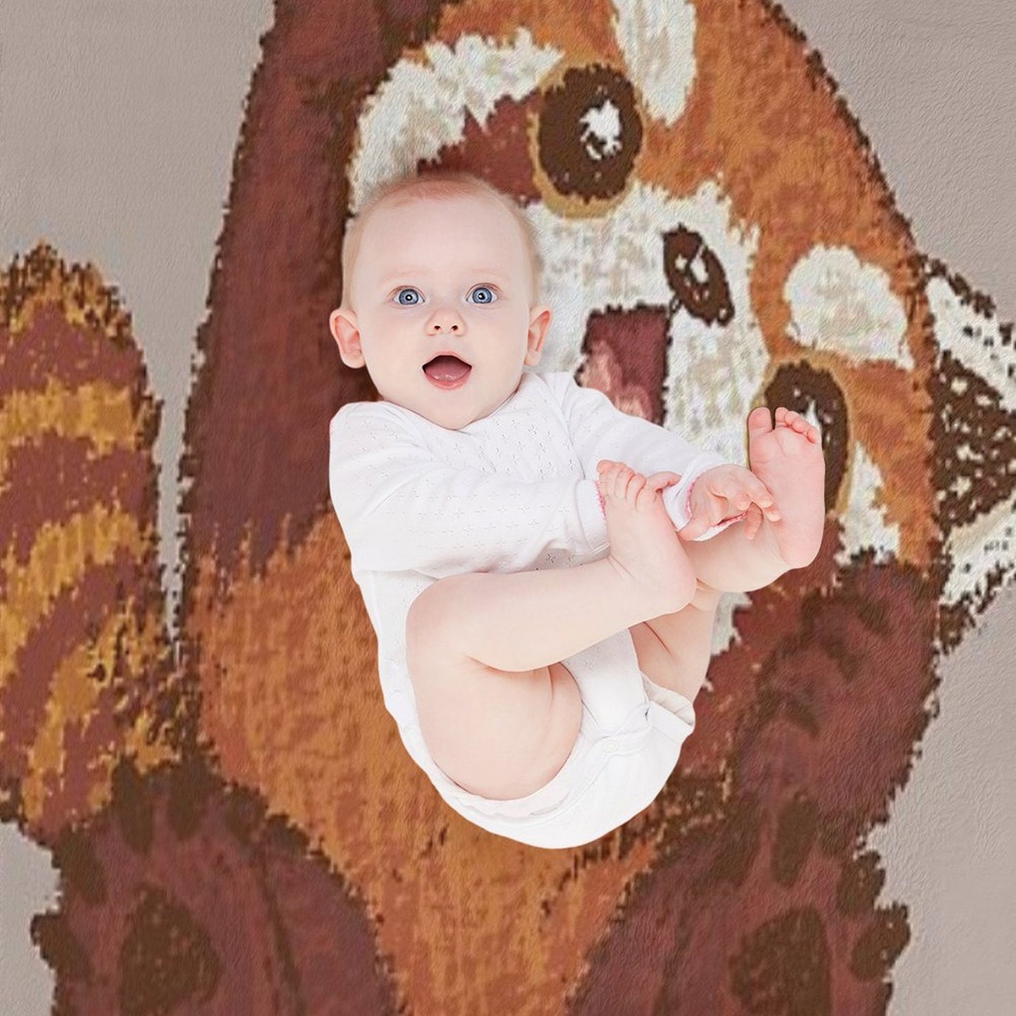 Cute Red Panda Throw Blanket