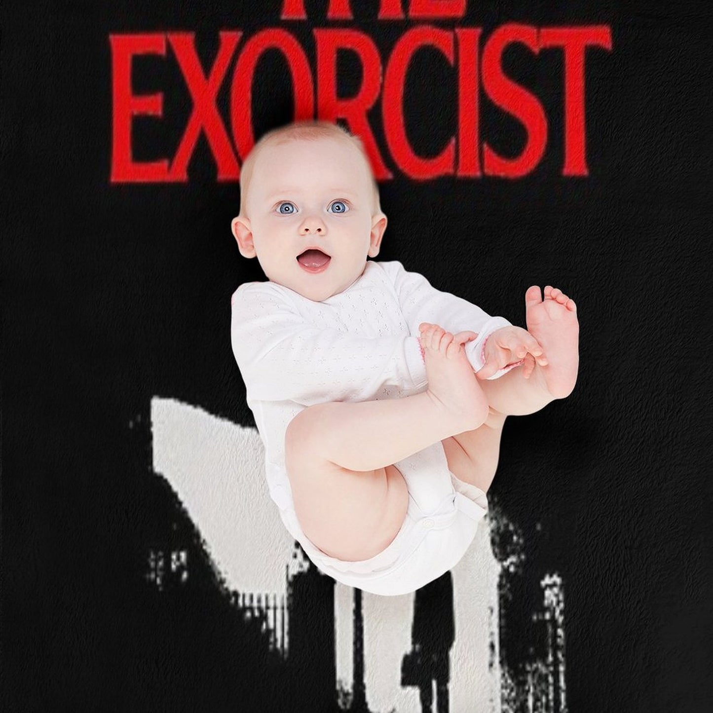 The Exorcist T-Shirt Throw Blanket