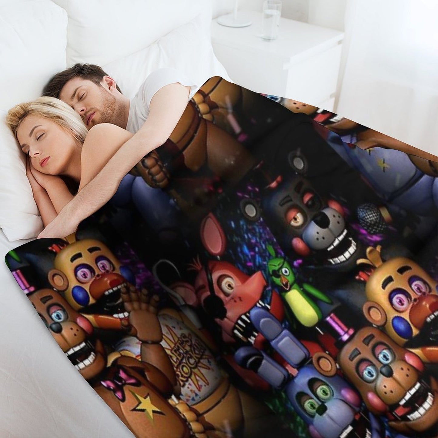 Fnaf Security Breach Throw Blanket