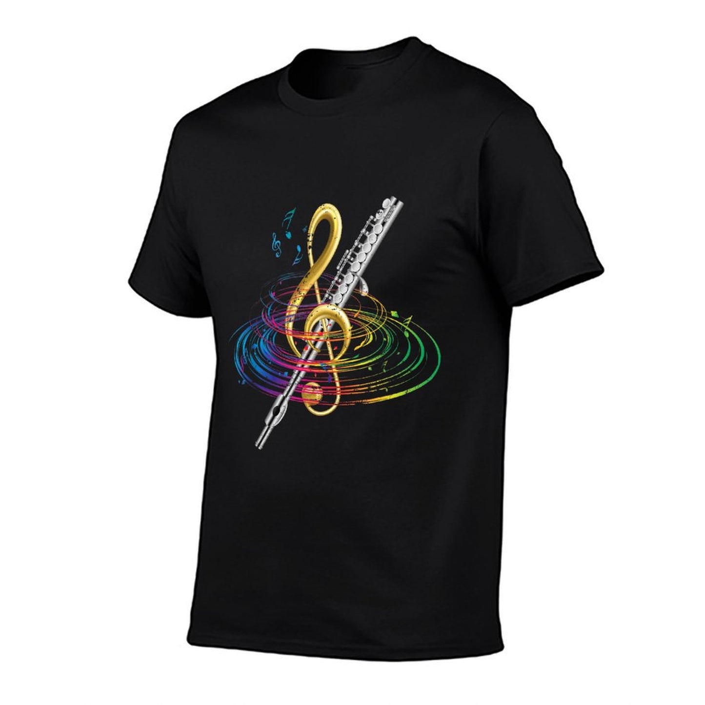 Classical Music Treble Clef Flutist Gift Flute T-Shirt