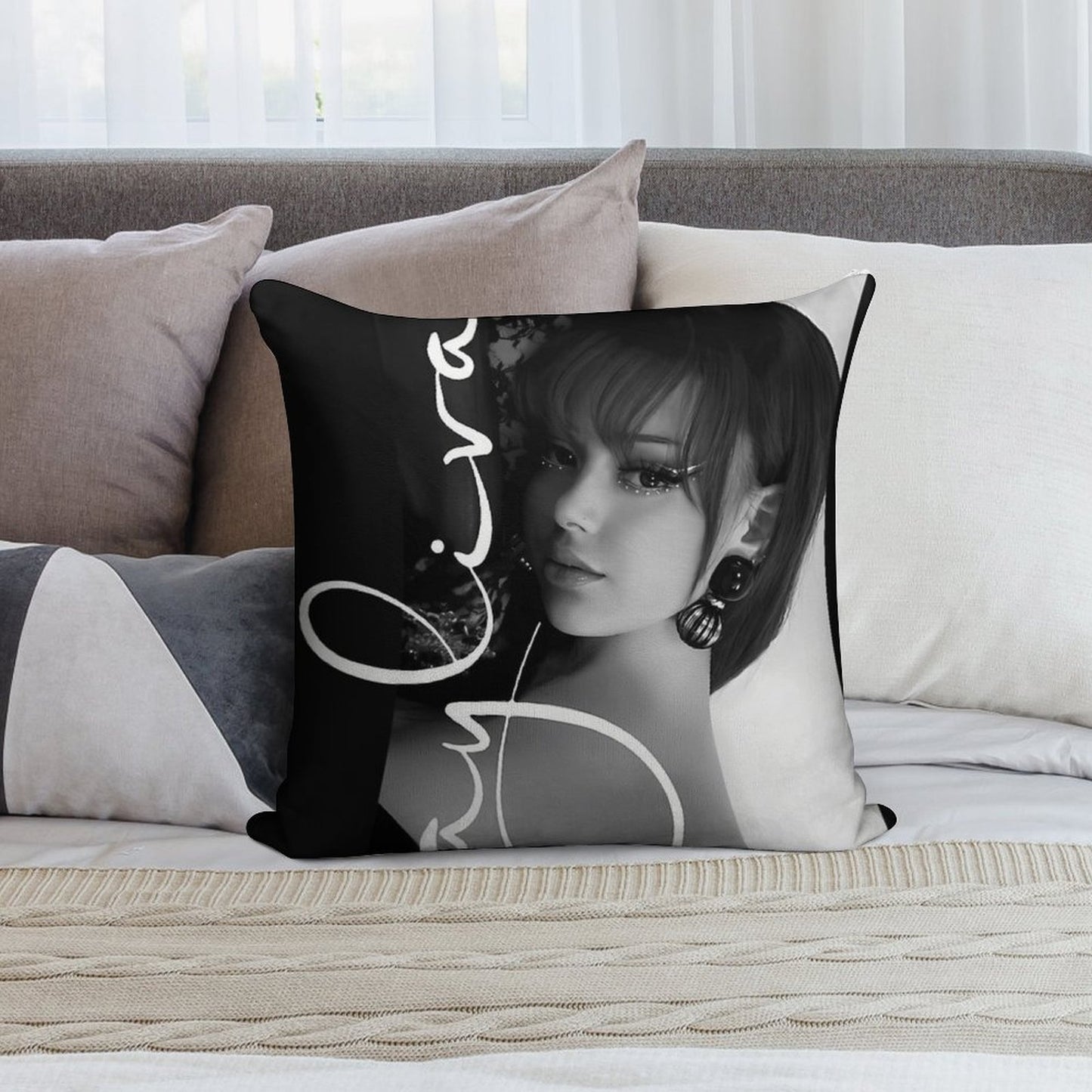 Ayliva Soft Multiple Sizes Throw Pillow