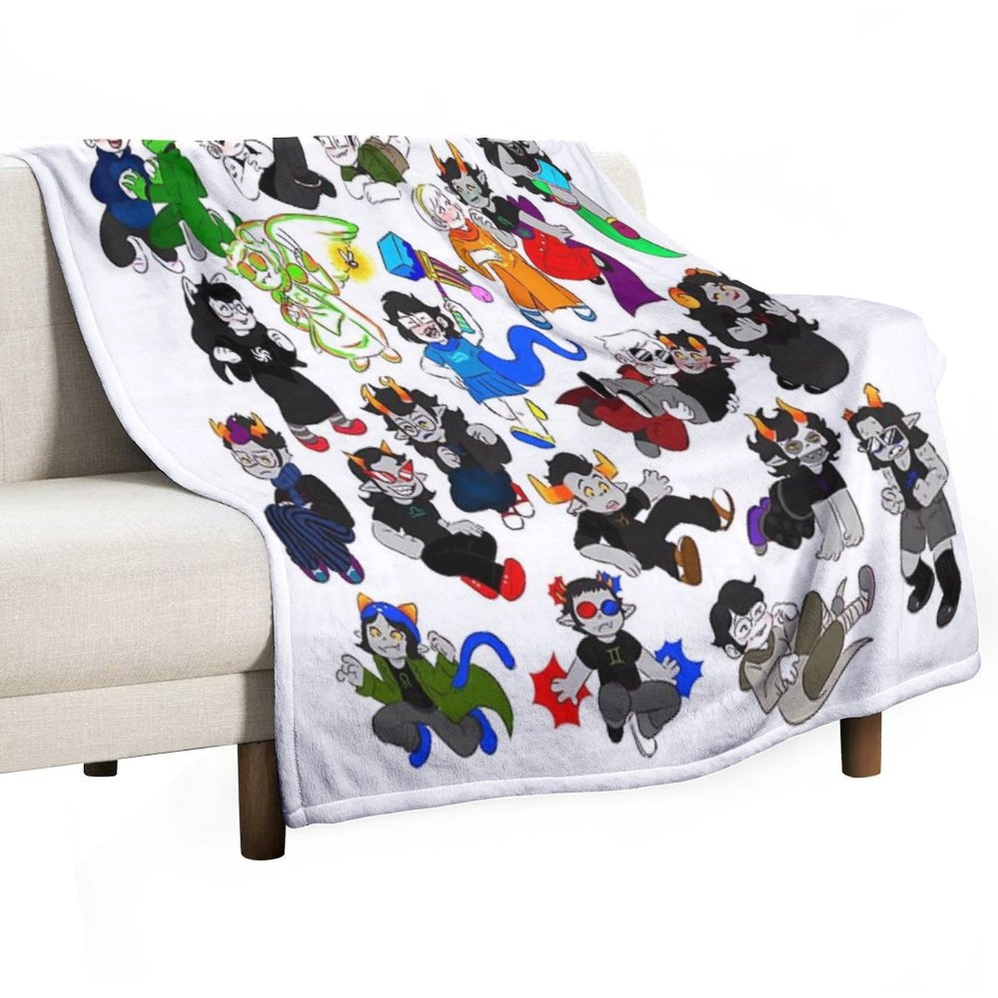 All The Character Throw Blanket