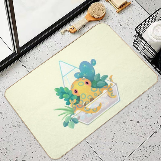 Ocean Terrarium - Blue Ringed Octopus Bath Mat