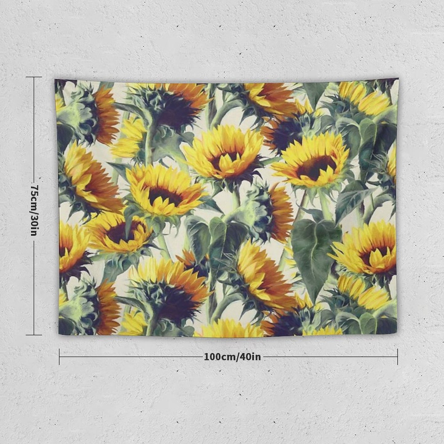 Sunflowers Forever Tapestry