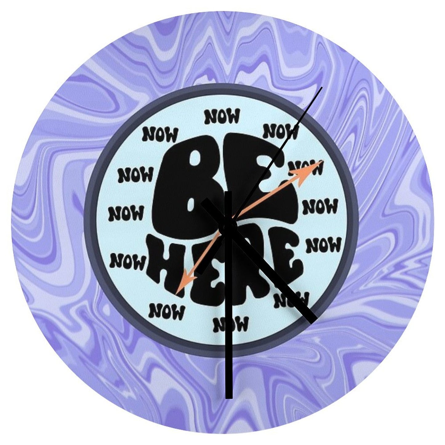 Be Here Now Clock Wall Clock
