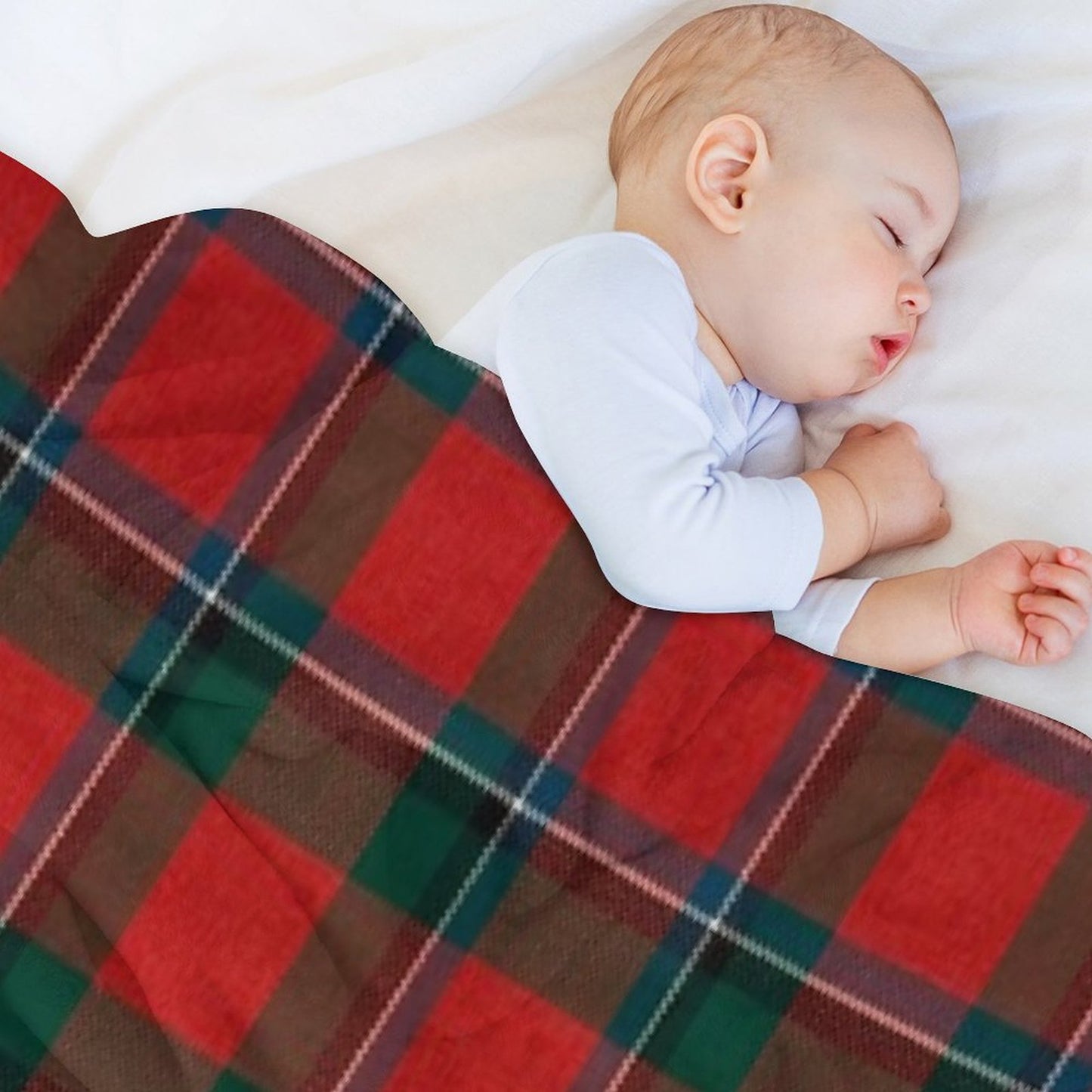 Sinclair Scottish Tartan Throw Blanket