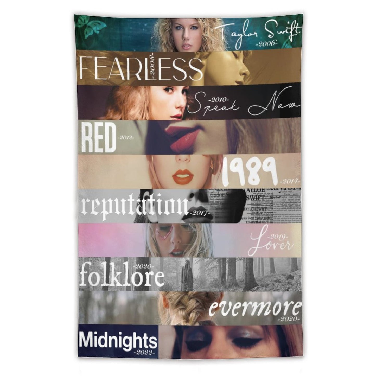 Taylor Album Collections 2006-2022 Tapestry