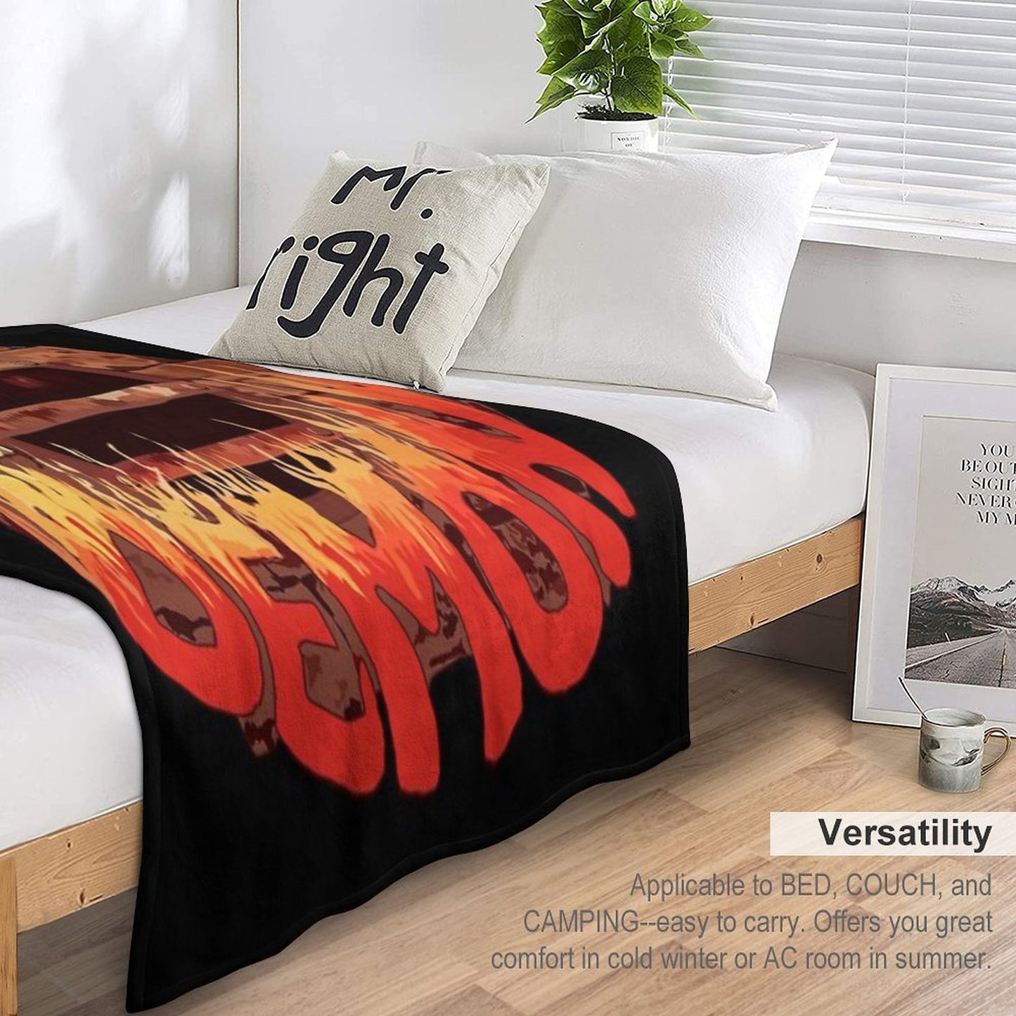 Demon Throw Blanket