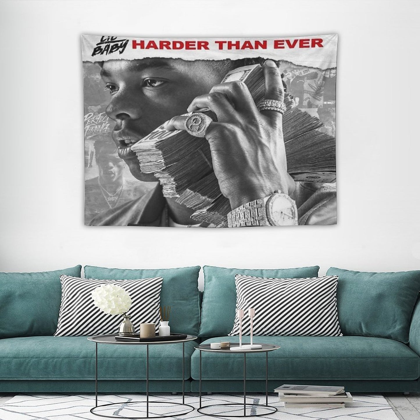 Lil Baby - Harder Than Ever Tapestry