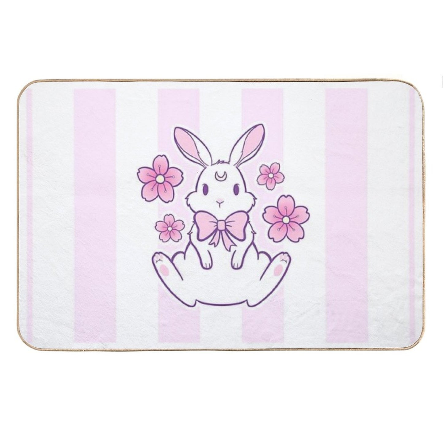 Sakura Bunny 02 Nikury Bath Mat