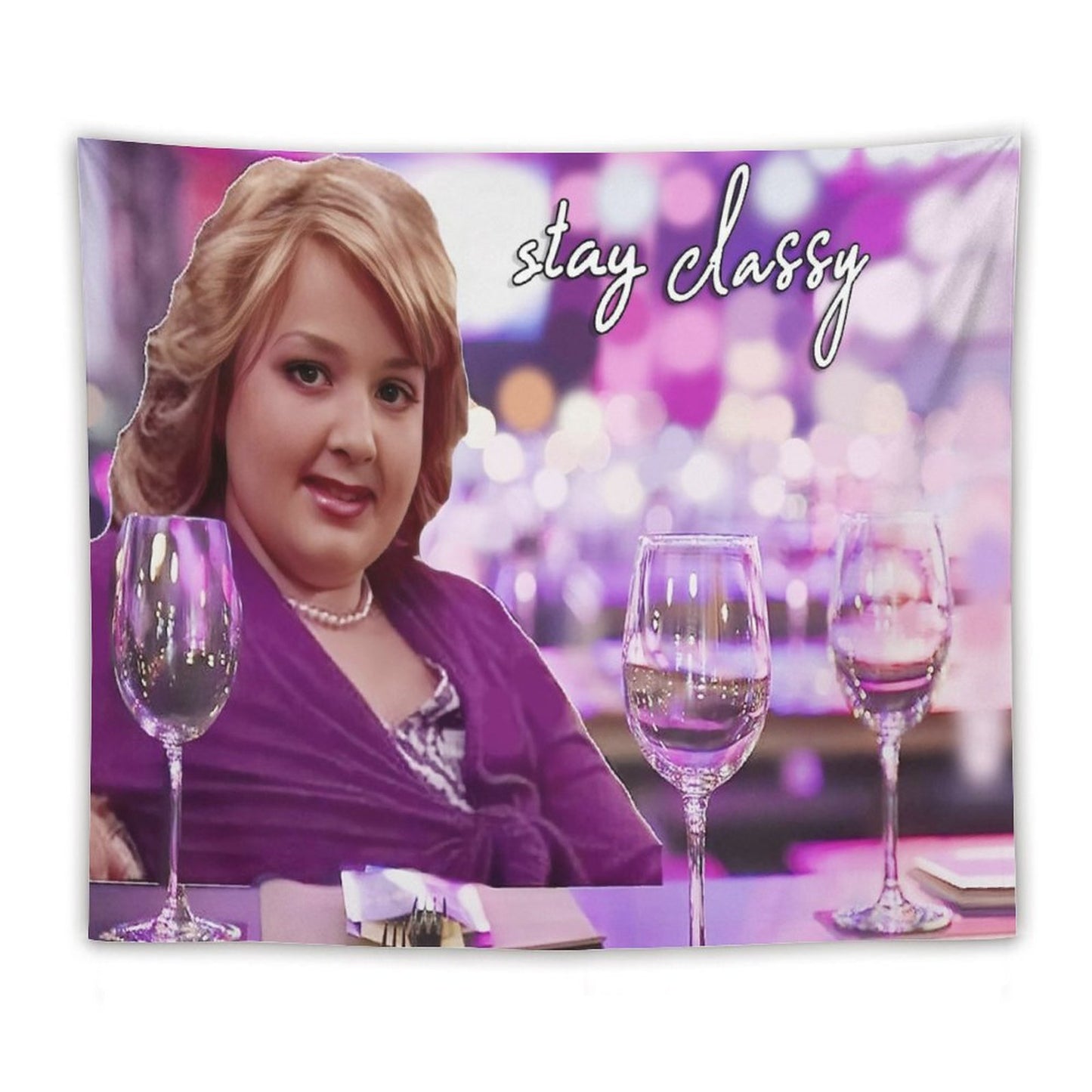 Stay Classy Gibby Tapestry