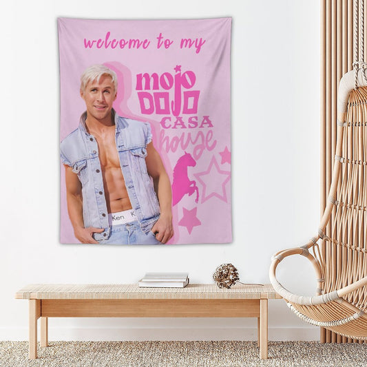 Welcome To My Mojo Dojo Casa House Tapestry