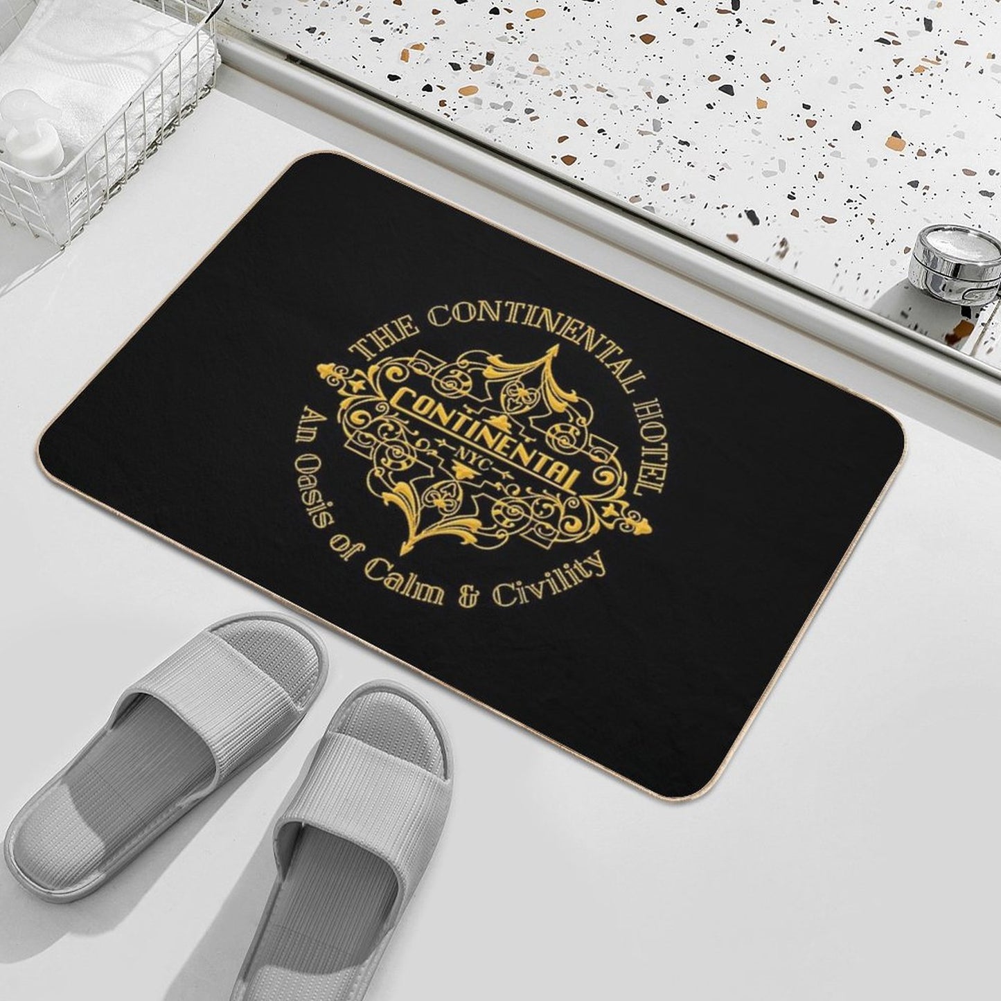 The Continental Hotel Bath Mat