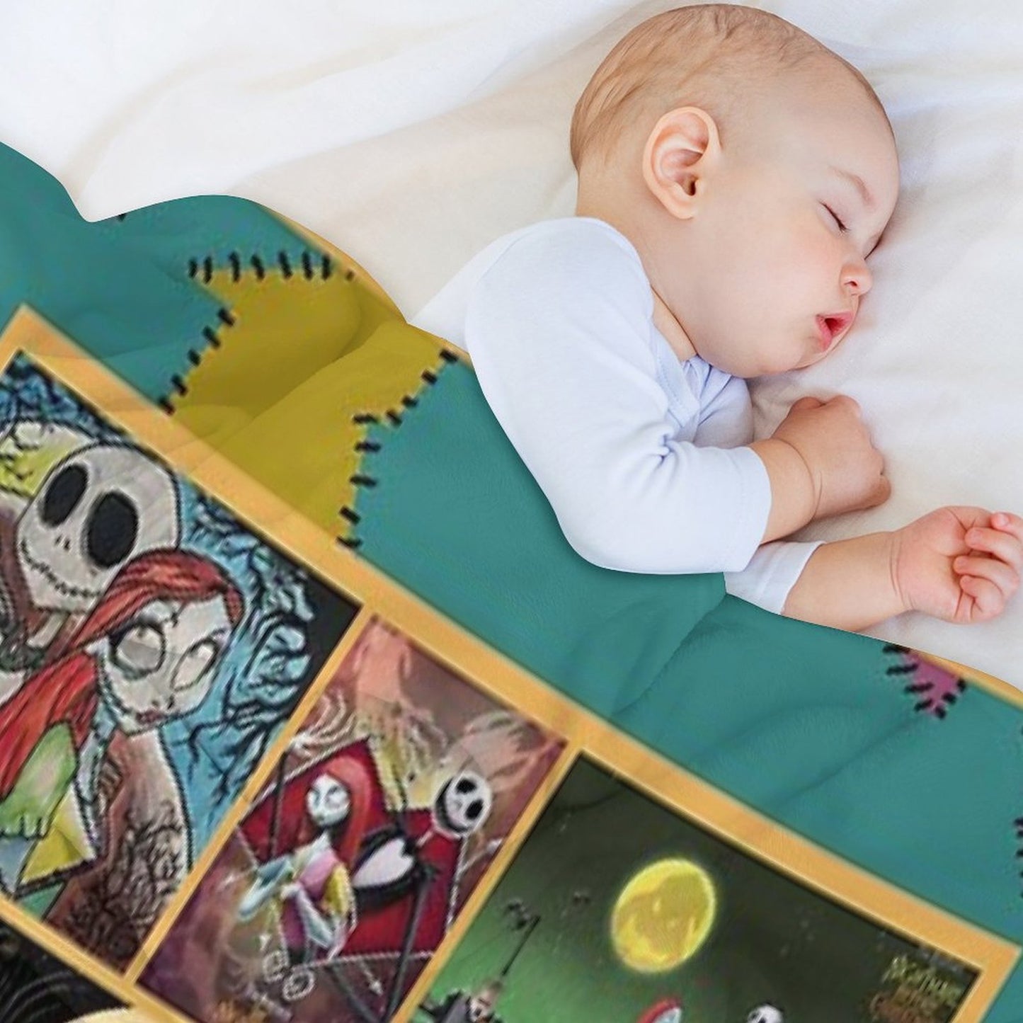 Nightmare Before Christmas Throw Blanket