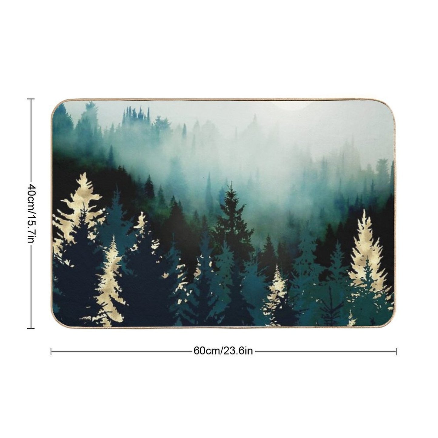 Forest Glow Versatile Bath Mat