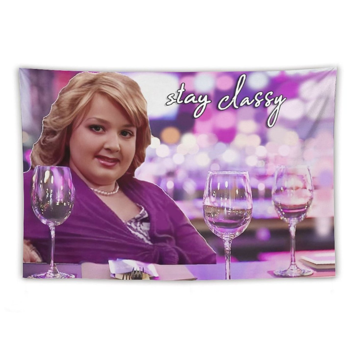 Stay Classy Gibby Tapestry