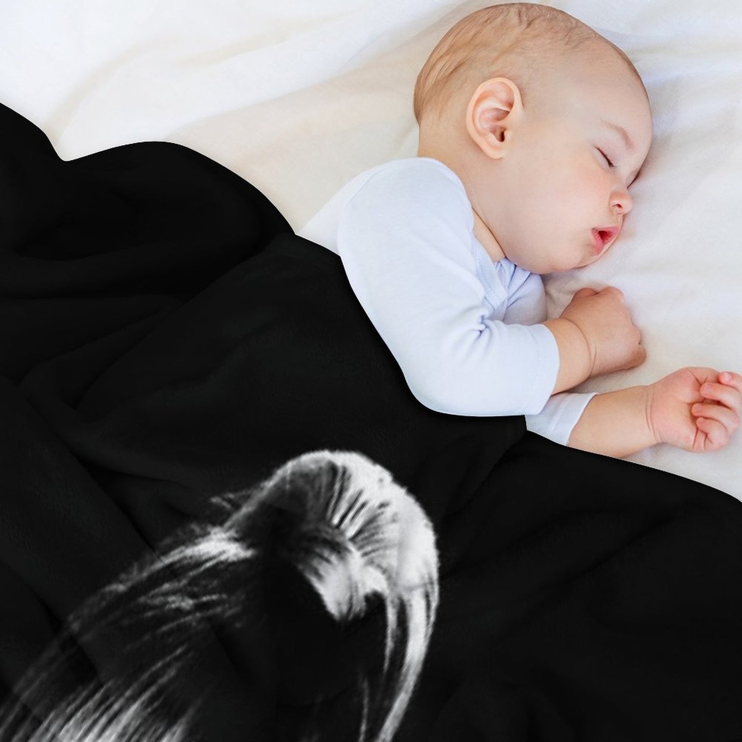 Angèle - Portrait Throw Blanket