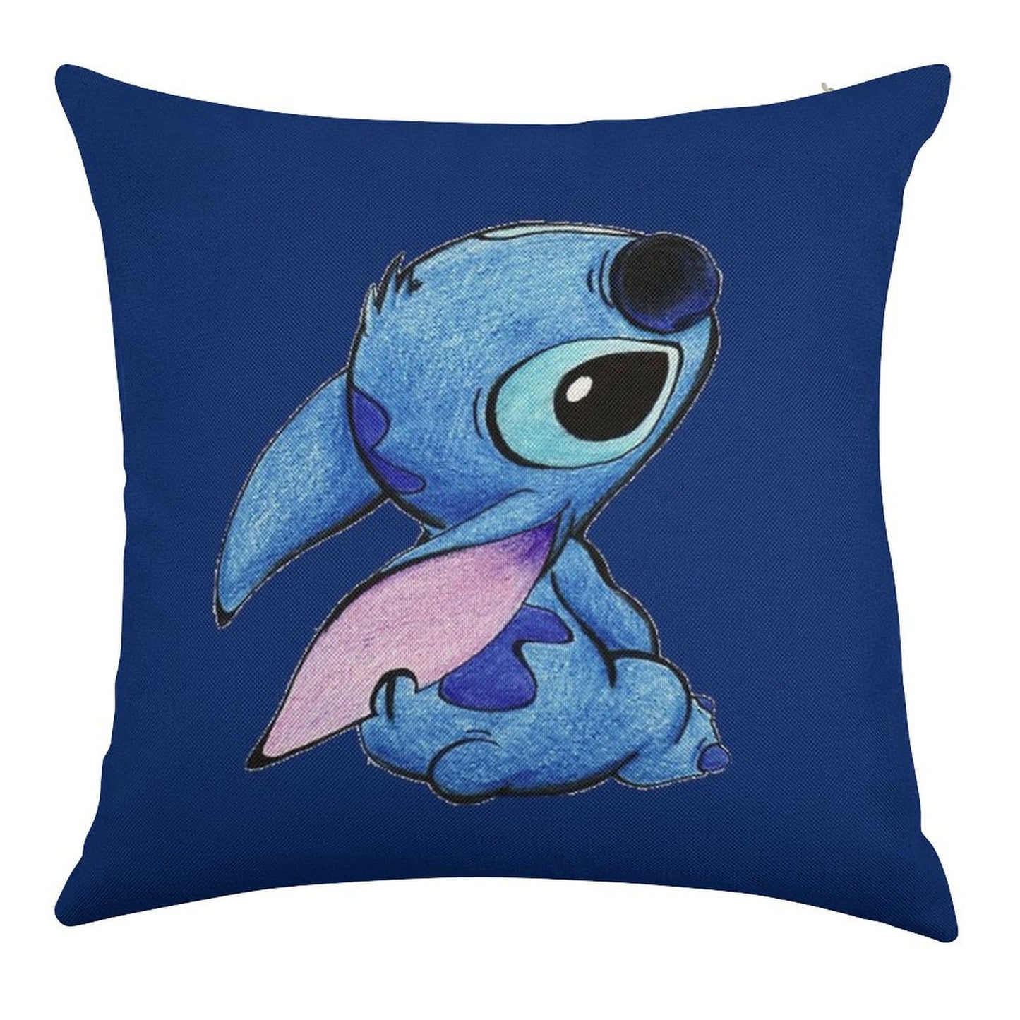 Cute Stitch ! Linen Throw Pillow Cover