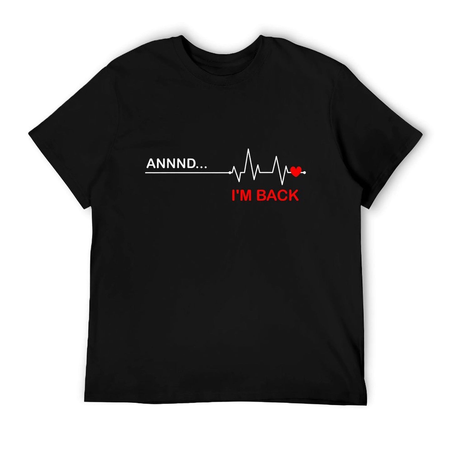 Coronary Bypass Artery Open Heart Diseases Surgery Heartbeat T-Shirt