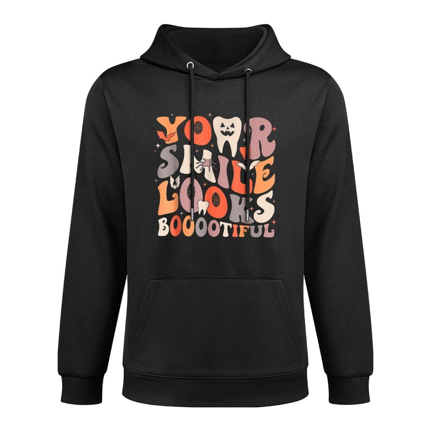 Your Smile Look Bootifulth Dentist Halloween Durable Construction Hoodie