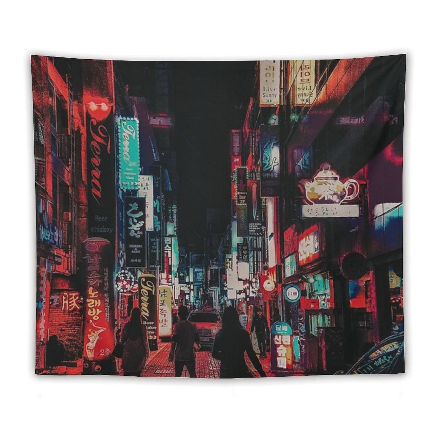 Retro Nights Tapestry